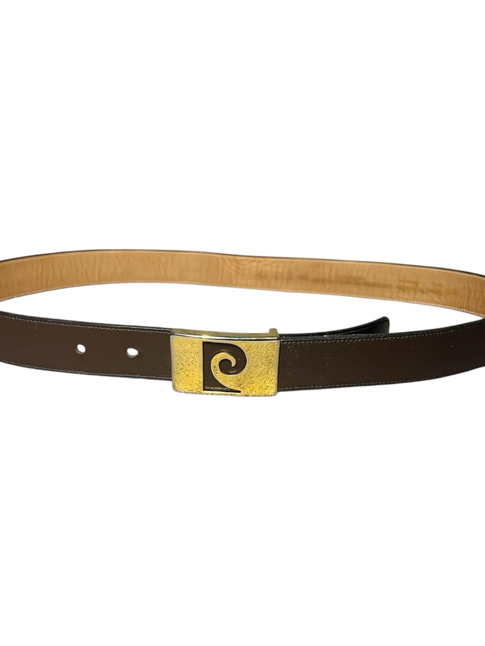 Vintage Pierre Cardin Imported Aniline Cowhide Leather Dress Belt – Size 34